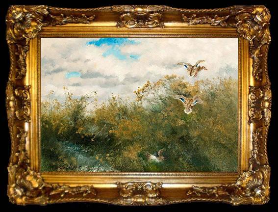 framed  bruno liljefors Grasander, ta009-2
